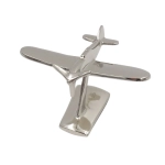 Metallmodell eines einmotorigen Flugzeugs
