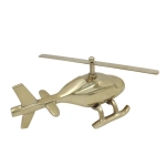 Metalowy model helikoptera - aluminium