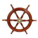 Drewniane koło sterowe – 60 cm