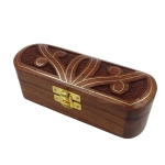 Hölzerne längliche Geschenkbox