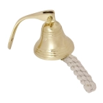 Dzwon żeglarski mosiężny - śr. 10cm