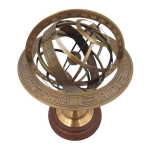 Astrolabium Sferyczne 'Tajemnice Kosmosu' - Elegancja Naukowa w Domu