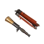 Brass Spyglass on Tripod - Sea Tales in Sight