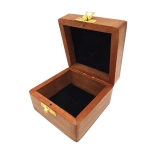 Wooden box 10 x 10 x 6 cm
