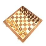 Szachy Drewniane Magnetyczne 25x25 cm