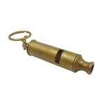 Key ring exclusive - whistle - brass
