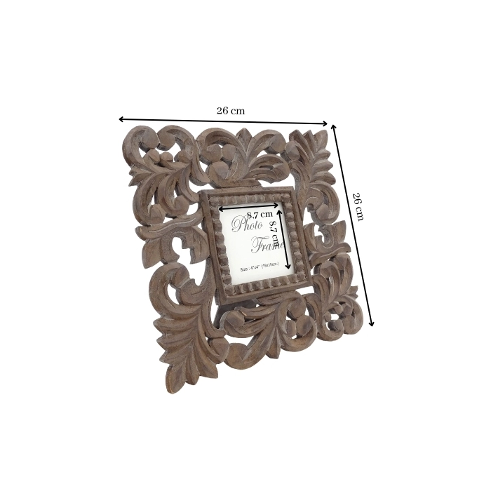 Ramka 10 x 10 z drewna mangowego orient