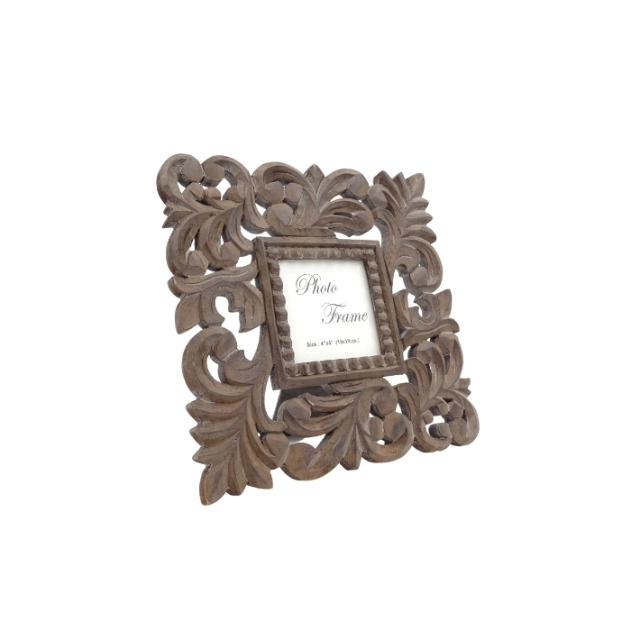Ramka 10 x 10 z drewna mangowego orient