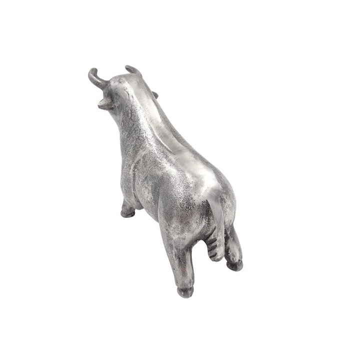 Byk- figurka dekoracyjna aluminium
