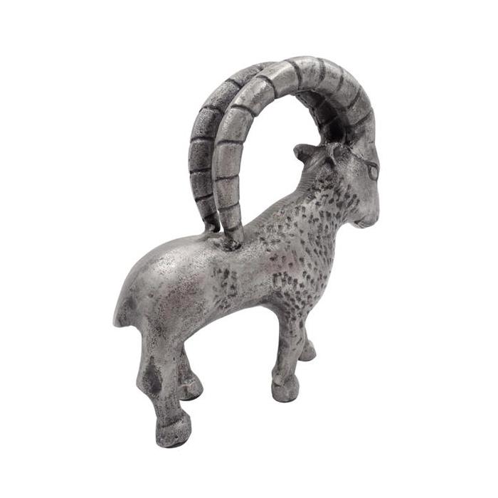 Koziorożec - figurka dekoracyjna metalowa