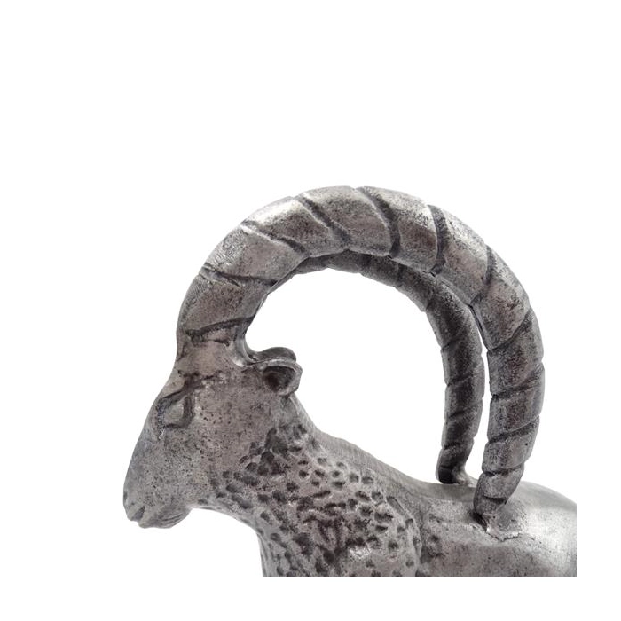 Koziorożec - figurka dekoracyjna metalowa