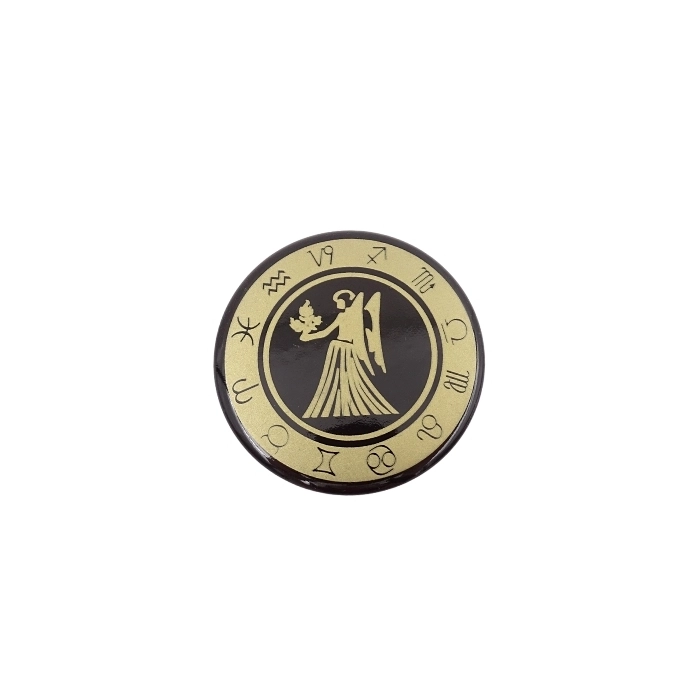Znak zodiaku - Panna - magnes, emalia