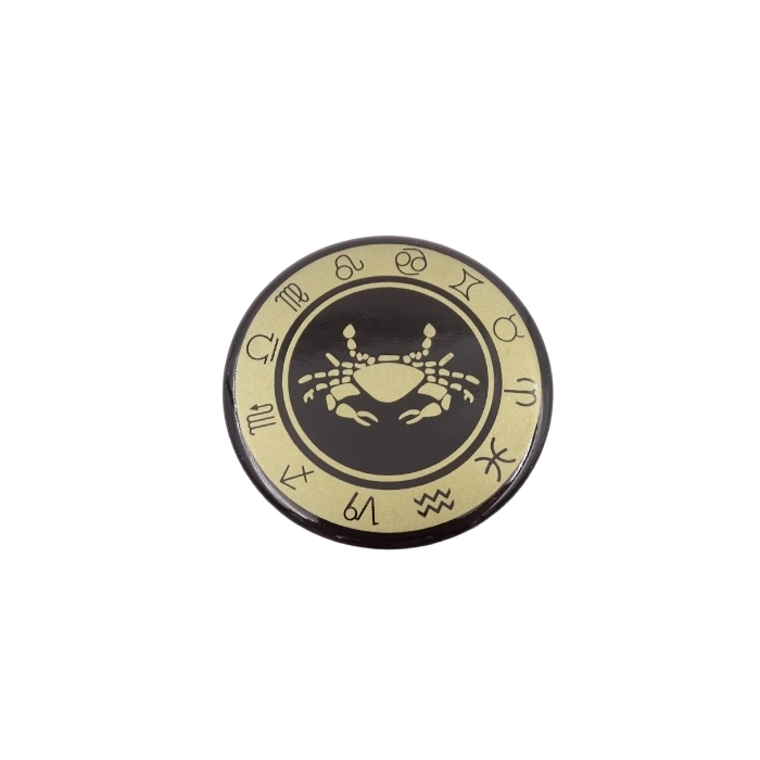 Znak zodiaku - Rak - magnes, emalia