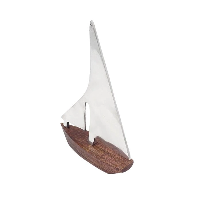 Decorative yacht figurine, 27 cm