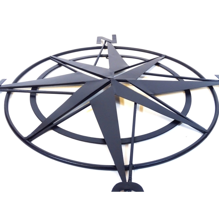 Large metal wind rose - 62 x 61 cm