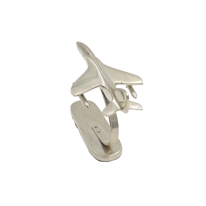 Metalowy model myśliwca - aluminium
