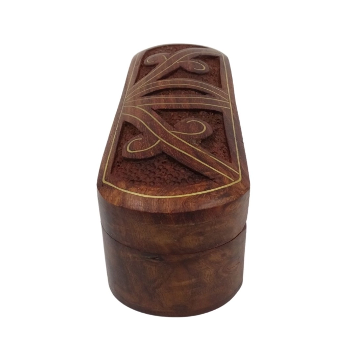Hölzerne längliche Geschenkbox