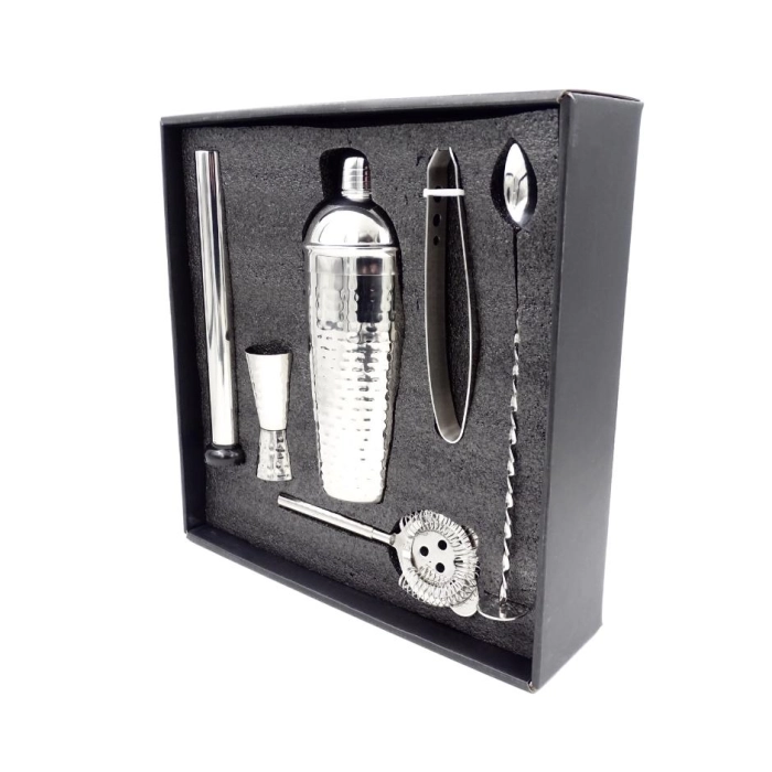 Exclusive bartender set stainless steel (6 elements)