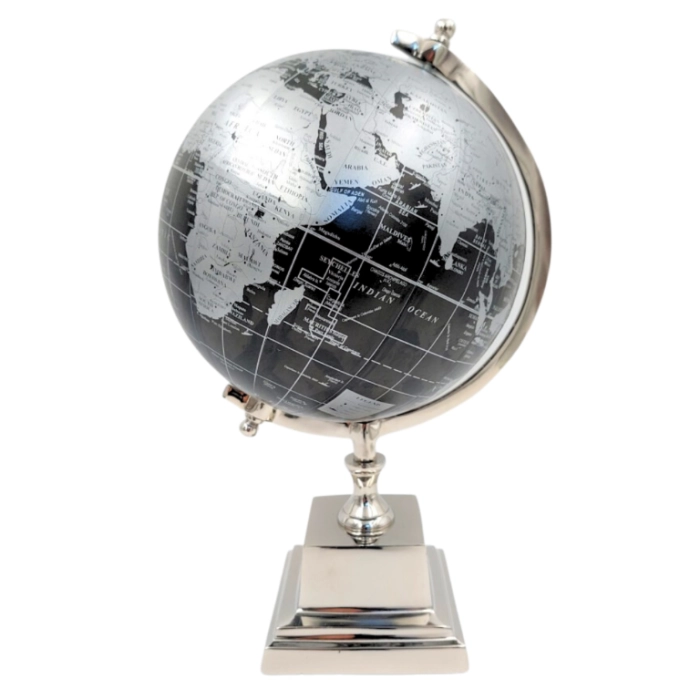 Brass spherical astrolabe