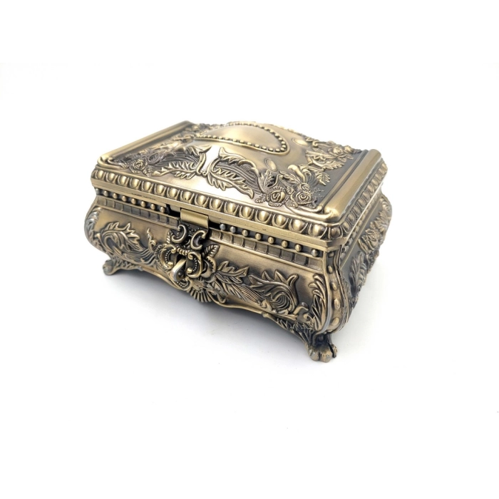 Gold metal box