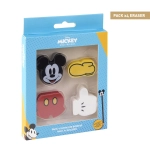 Disney Mickey Mouse erasers - licensed product 4 pieces
