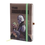A5 Disney Mandalorian zápisník alebo diár - Licencovaný produkt