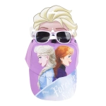 Czapka z daszkiem + okulary przeciwsłoneczne Frozen II - produkt licencyjny