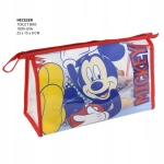 Zestaw łazienkowy Mickey kosmetyczka + ręcznik + kubek + szczotka - produkt licencyjny