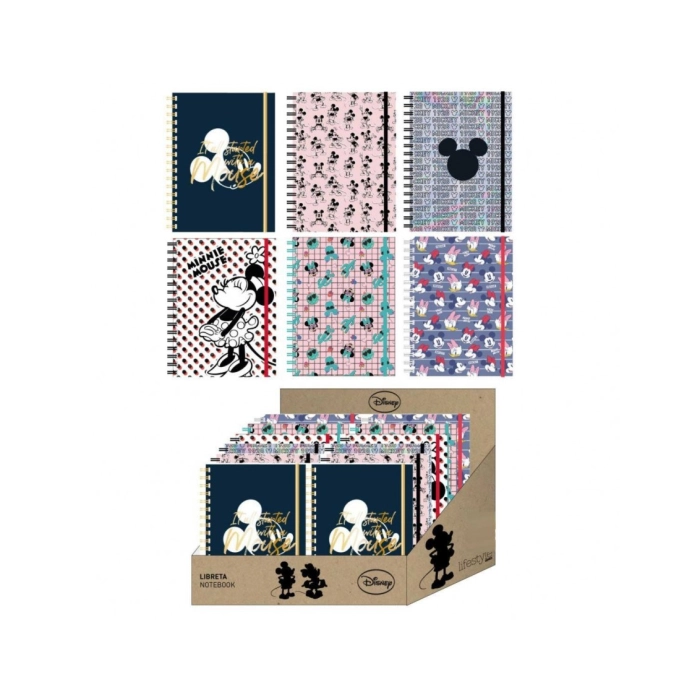 Disney spirális notebook - licencelt termék