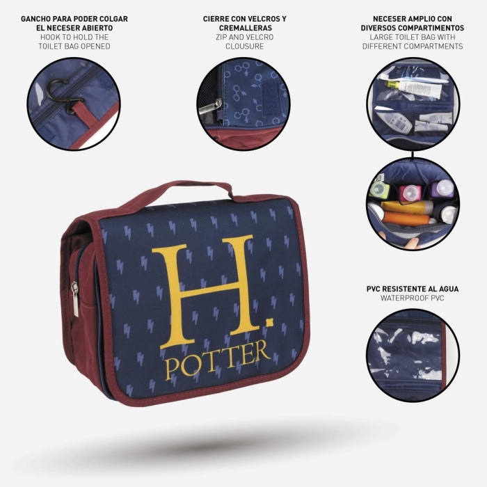 Harry Potter travel cosmetic bag - licensed product
