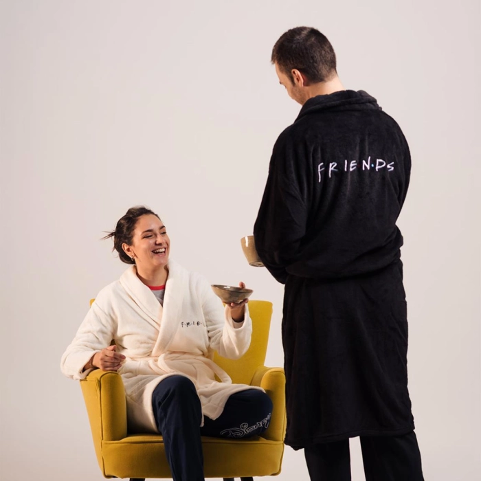 Szlafrok męski Friends Przyjaciele - produkt licencyjny