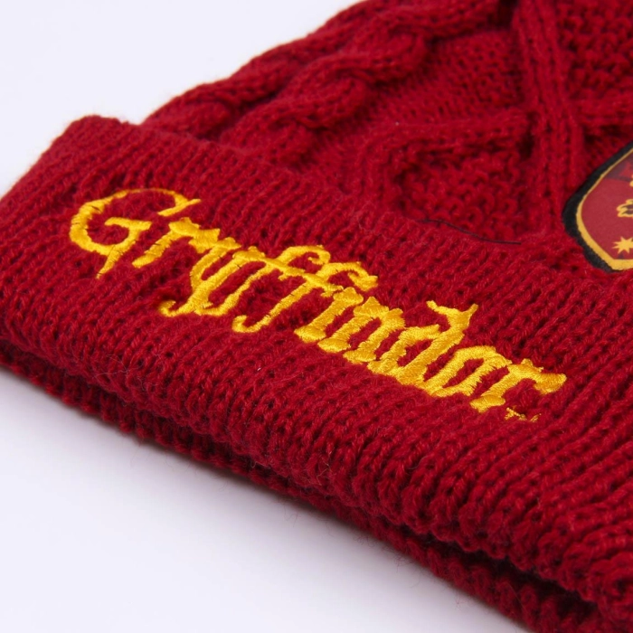 Czapka Harry Potter Gryffindor - produkt licencyjny rozmiar 6-14 lat (56 cm)