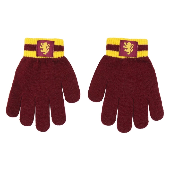 Czapka + szalik + rękawiczki Harry Potter Gryffindor - produkt licencyjny rozmiar 4-8 lat (53 cm)