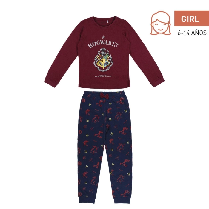 Harry Potter Hogwarts pajamas - sizes 6-14 years - licensed product
