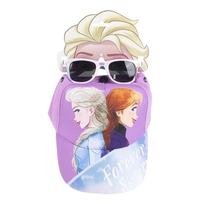 Czapka z daszkiem + okulary przeciwsłoneczne Frozen II - produkt licencyjny