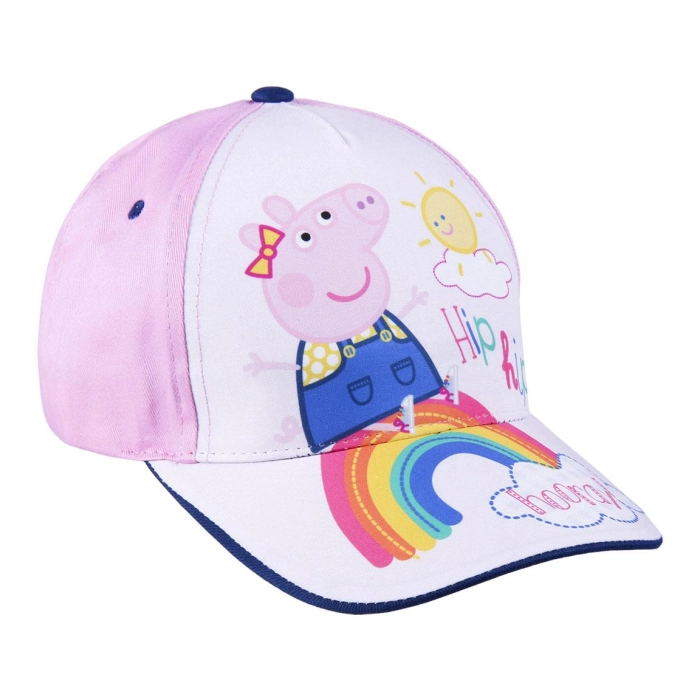Czapka z daszkiem + okulary przeciwsłoneczne Świnka Peppa - produkt licencyjny