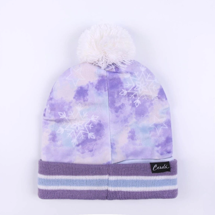 Komplet czapka komin rękawiczki Frozen II- produkt licencyjny rozmiar 4-8 lat (53 cm)