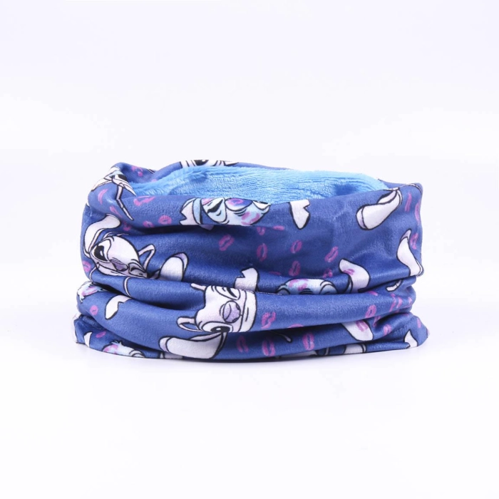 Komplet czapka komin rękawiczki Stitch- produkt licencyjny rozmiar 4-8 lat (53 cm)