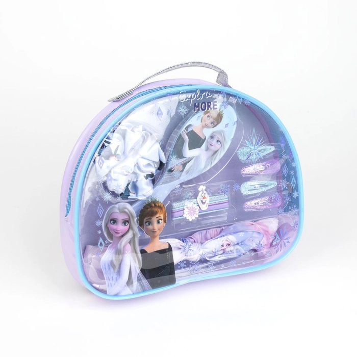 Kosmetyczka Frozen II z akcesoriami do włosów - produkt licencyjny