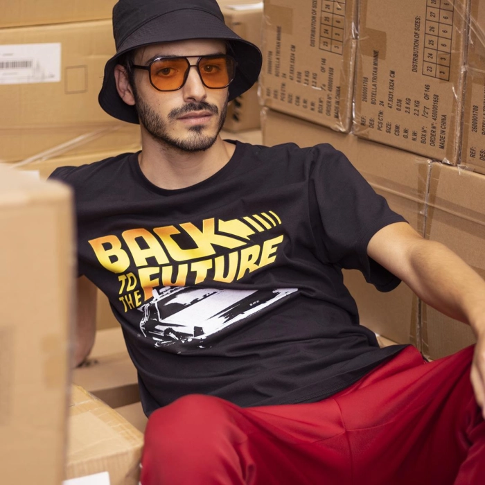 Koszulka męska Powrót do przyszłości- produkt licencyjny S-XXL