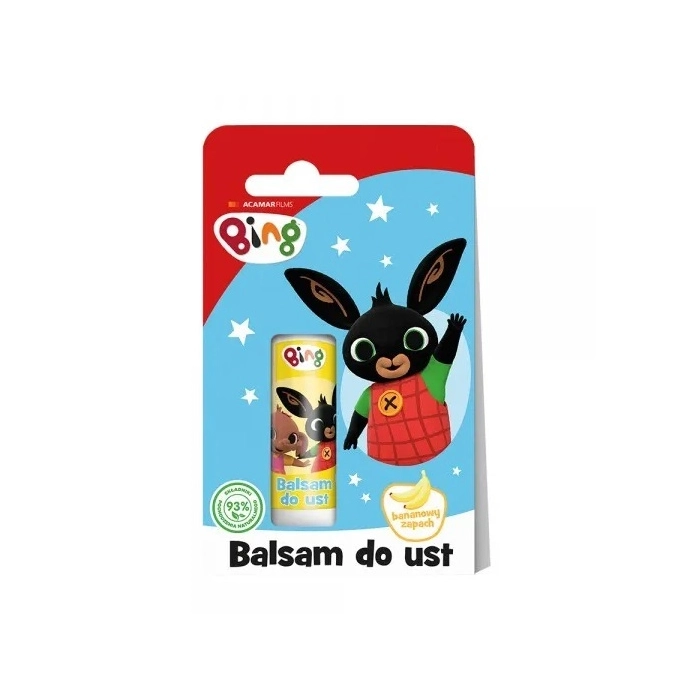 Pomadka ochronna do ust Bing - banan
