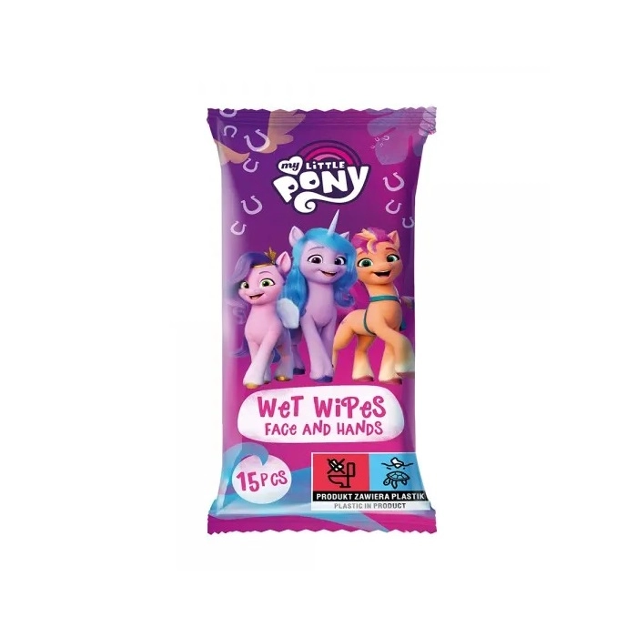 My Little Pony wet wipes 15 pieces