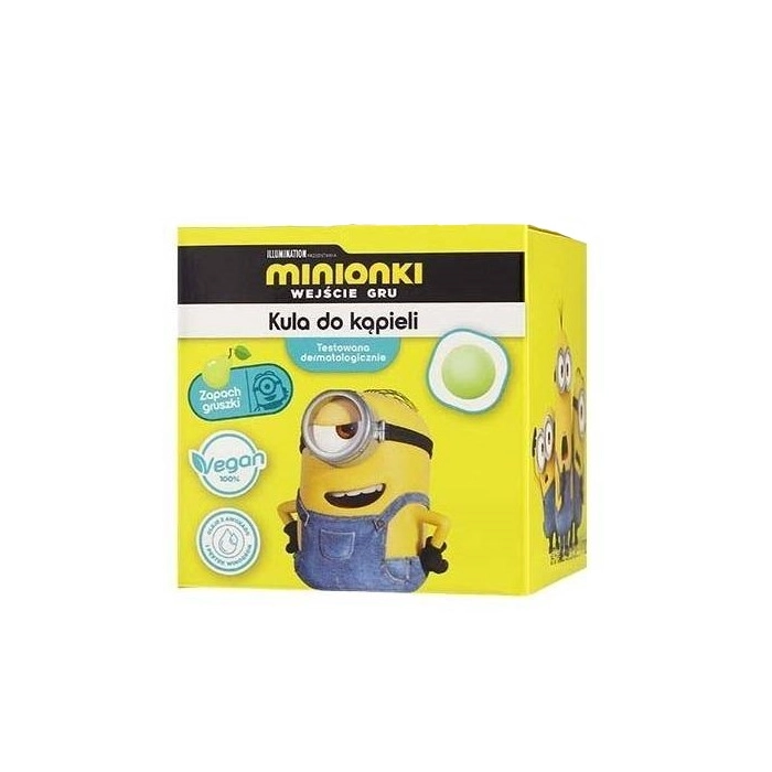 Duża kula do kąpieli Minionki - gruszka