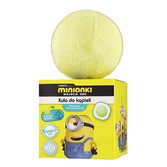 Duża kula do kąpieli Minionki - gruszka