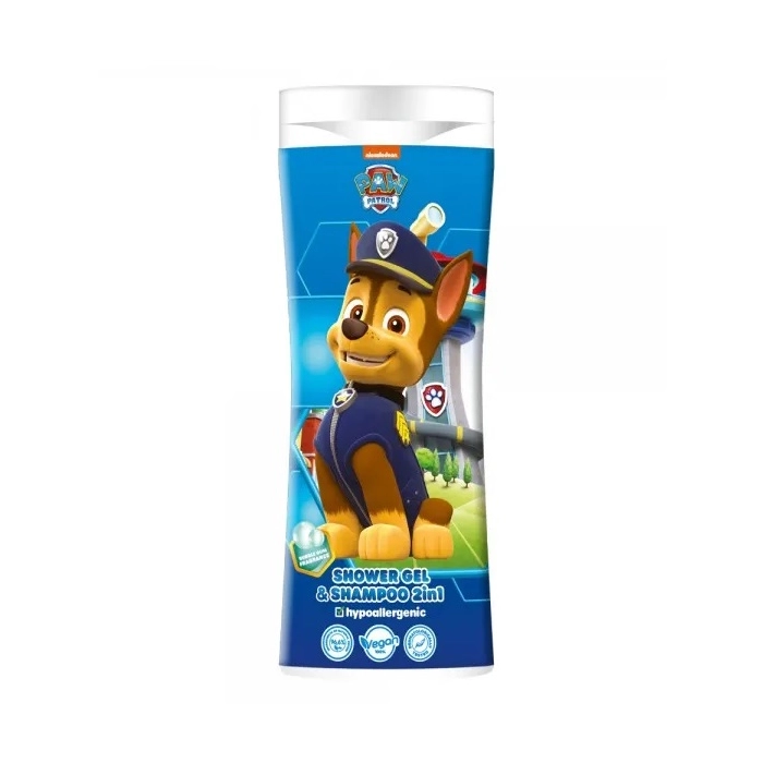 Żel pod prysznic i szampon 2w1 300 ml - Psi Patrol Chase