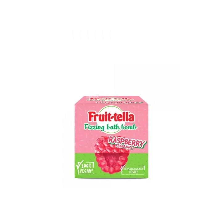 Frucht-Tella Brause-Badekugel 140g Himbeere