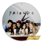 Nástěnné hodiny 29 cm - Friends - Licenční zboží