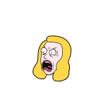 Rick and Morty Magnet - Lizenziertes Produkt