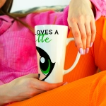 Keramický hrnek na latté The Powerpuff Girls - licencovaný produkt
