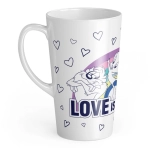 Ceramiczny kubek XL Latte Looney Tunes - Love is Love